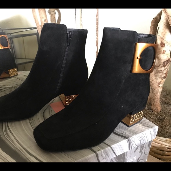 Jeffrey Campbell Suede Ankle Boot - Picture 2 of 5